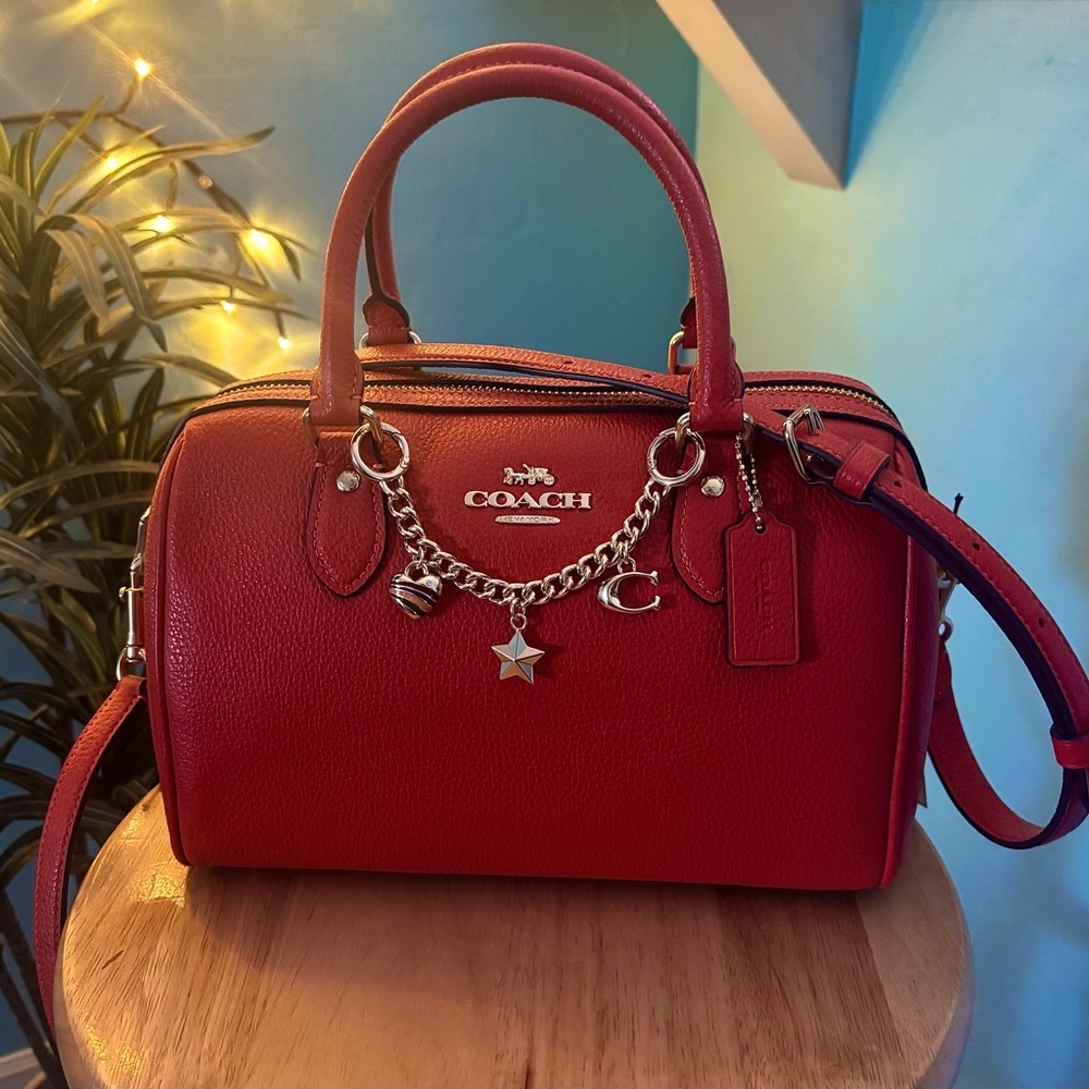 Coach NWT Mango Rowan Satchel